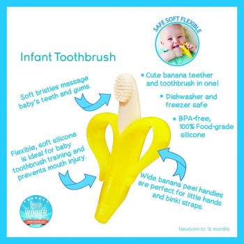 Safe Baby Teether Toys Baby Cute Crib Rattle Bendable Activity Training ToothBrush Toy Cheapest High Quality And Environmentally