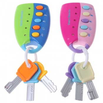Baby Toys Music Smart Mobile Phone Remote Control Key Early Educational Toys Electric Numbers Learning Toy for Baby Stop Crying