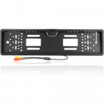 The 170 European car license plate frame car rear view camera 4 LED universal CCD infrared night vision 2017 new (free mail)