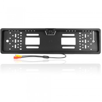 The 170 European car license plate frame car rear view camera 4 LED universal CCD infrared night vision 2017 new (free mail)