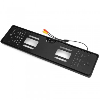 The 170 European car license plate frame car rear view camera 4 LED universal CCD infrared night vision 2017 new (free mail)