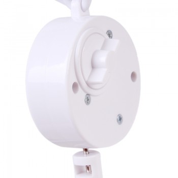 Baby toys White Rattles Bracket Set Baby Crib Mobile Bed Bell Toy Holder Arm Bracket Wind-up Music Box drop shipping