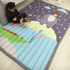 Infant Shining 140X195CM Baby Play Mats 2.5CM Thickening Cartoon Blanket Children Game Carpet Machine Washable Rugs