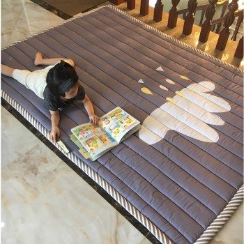Infant Shining 140X195CM Baby Play Mats 2.5CM Thickening Cartoon Blanket Children Game Carpet Machine Washable Rugs