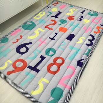 Infant Shining 140X195CM Baby Play Mats 2.5CM Thickening Cartoon Blanket Children Game Carpet Machine Washable Rugs