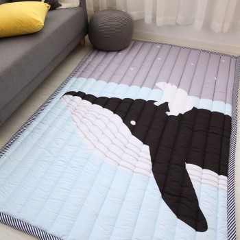 Infant Shining 140X195CM Baby Play Mats 2.5CM Thickening Cartoon Blanket Children Game Carpet Machine Washable Rugs