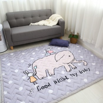 Infant Shining 140X195CM Baby Play Mats 2.5CM Thickening Cartoon Blanket Children Game Carpet Machine Washable Rugs