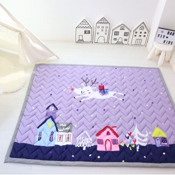 Infant Shining 140X195CM Baby Play Mats 2.5CM Thickening Cartoon Blanket Children Game Carpet Machine Washable Rugs