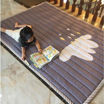 Infant Shining 140X195CM Baby Play Mats 2.5CM Thickening Cartoon Blanket Children Game Carpet Machine Washable Rugs