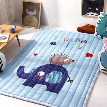 Infant Shining 140X195CM Baby Play Mats 2.5CM Thickening Cartoon Blanket Children Game Carpet Machine Washable Rugs
