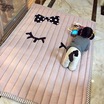 Infant Shining 140X195CM Baby Play Mats 2.5CM Thickening Cartoon Blanket Children Game Carpet Machine Washable Rugs