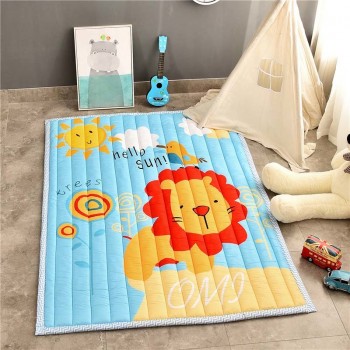 Infant Shining 140X195CM Baby Play Mats 2.5CM Thickening Cartoon Blanket Children Game Carpet Machine Washable Rugs