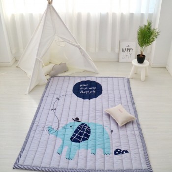 Infant Shining 140X195CM Baby Play Mats 2.5CM Thickening Cartoon Blanket Children Game Carpet Machine Washable Rugs