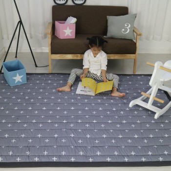 Infant Shining 140X195CM Baby Play Mats 2.5CM Thickening Cartoon Blanket Children Game Carpet Machine Washable Rugs