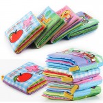 10pages Baby Rattles Mobiles Toy Soft Animal Cloth Book Newborn Stroller Hanging Toy Bebe Early Learning Educate Baby Toys