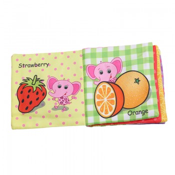 10pages Baby Rattles Mobiles Toy Soft Animal Cloth Book Newborn Stroller Hanging Toy Bebe Early Learning Educate Baby Toys