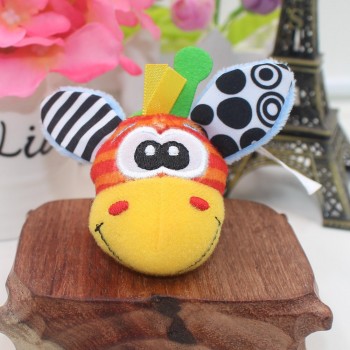 1pcs Soft Animal Socks Wrist Bell Bands Sound Hand Foot Bell Pet Socks Attention Baby Kids Intellectual Development Toys