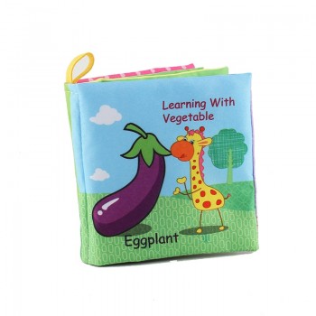 Baby Toys Baby Cloth Book Knowledge Around Multi-touch Multifunction Fun And Double Color Colorful Bed Bumper 0-12 Months