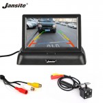 Jansite 4.3 Car monitor TFT LCD Car Rear View Monitor Parking Rearview System for Backup Camera Support VCD DVD Reverse image