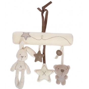 New 2017 Baby cribs Rattle babyplay Baby Hand Bell Multifunctional Plush Toy Stroller Mobile Gifts infant travel arch