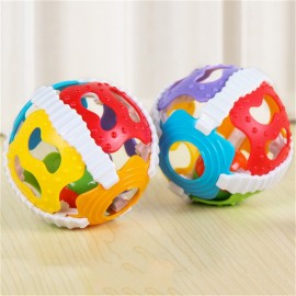 Baby Toy Fun Little Loud Bell Ball Baby Ball Toy Rattles Develop Baby Intelligence Baby Activity Grasping Toy Hand Bell Rattle