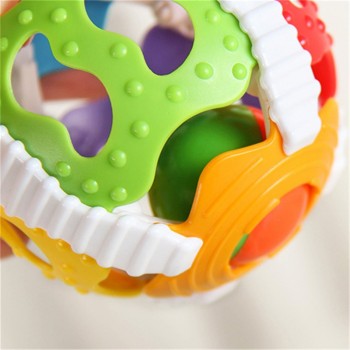 Baby Toy Fun Little Loud Bell Ball Baby Ball Toy Rattles Develop Baby Intelligence Baby Activity Grasping Toy Hand Bell Rattle