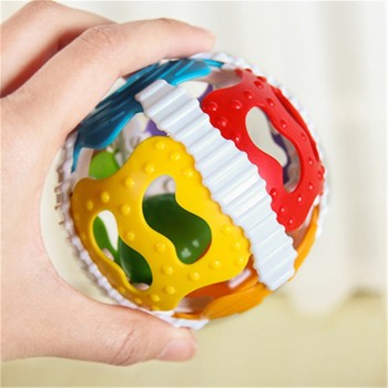 Baby Toy Fun Little Loud Bell Ball Baby Ball Toy Rattles Develop Baby Intelligence Baby Activity Grasping Toy Hand Bell Rattle