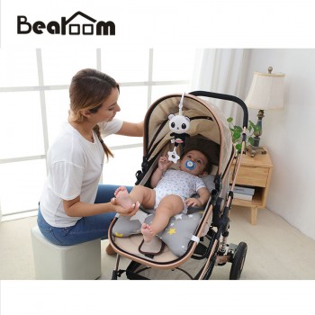 Bearoom Rattle Toys For Baby Musical Mobile Toy Soft Toddler Teether Cute Animal Rattles For Newborn Baby Mobil Crib Hand Bell