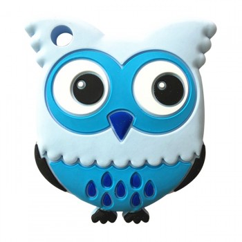 13 Colors Silicone Teethers Animal Koala Owl Elephant Baby Ring Teether Silicone Chew Charms Baby Teething Gift Toddler Toys