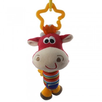 Baby Kids Rattle Toys Tinkle Hand Bell Multifunctional Plush Stroller Hanging Animal Rattles Kawaii Baby Infant Toy Gifts