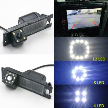 Fisheye MCCD Starlight 1080P Car Parking Rear view Camera For Opel Astra H J Corsa Meriva Vectra Zafira Insignia FIAT Grande