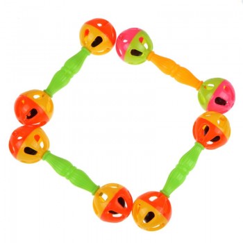 Baby Toys Rattles Bells Shaking Dumbells Early Development Toys 0-12 Months Baby Musical Hand Shaking Rattle Toy
