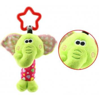 Baby Kids Rattle Toys Cartoon Anomal Plush Hand Bell Newborn Baby Stroller Crib Hanging Rattles Kawaii 6 Tpye For Gift 35%Off