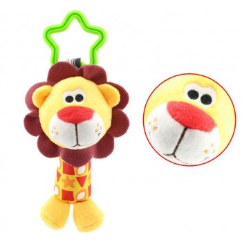 Baby Kids Rattle Toys Cartoon Anomal Plush Hand Bell Newborn Baby Stroller Crib Hanging Rattles Kawaii 6 Tpye For Gift 35%Off