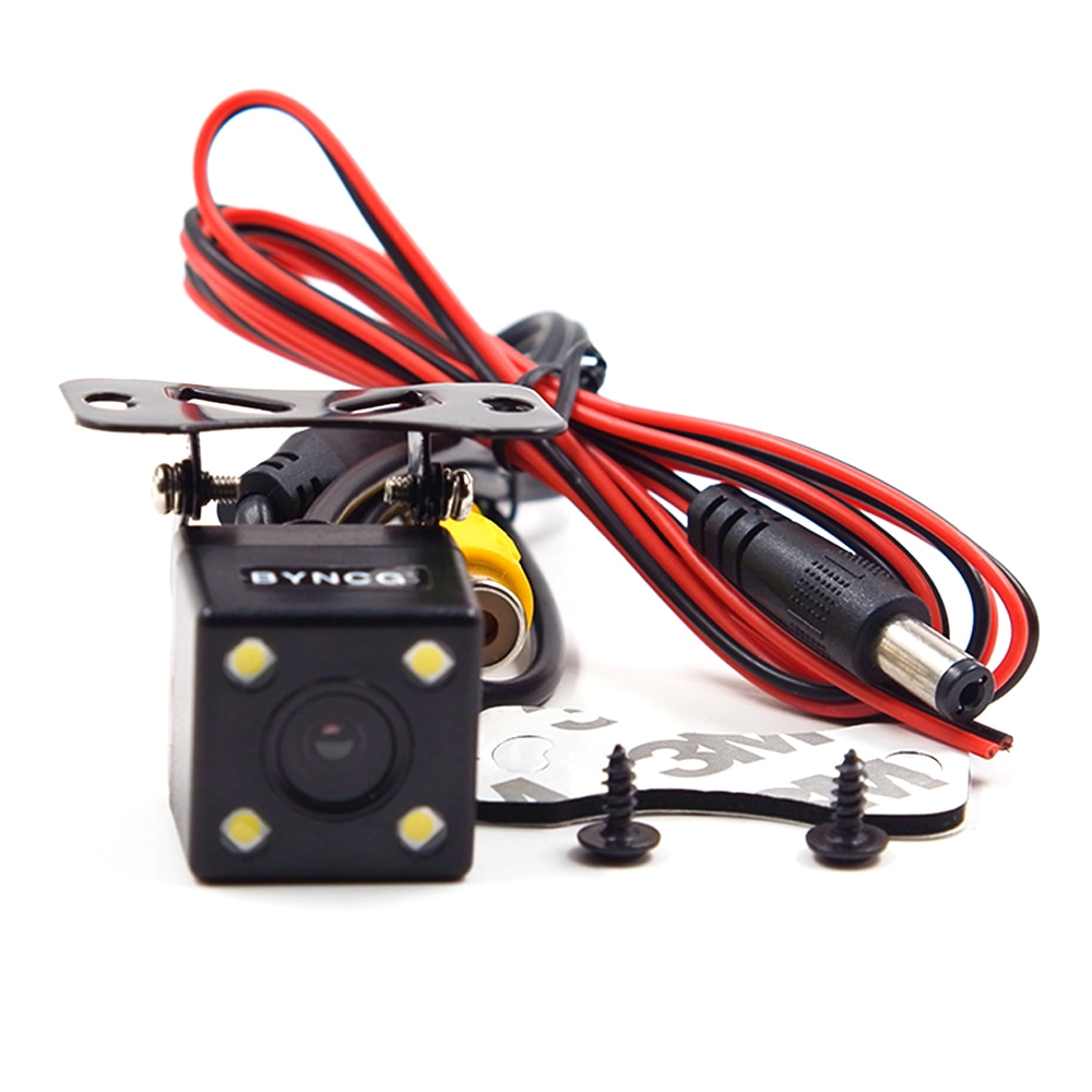 BYNCG Auto Car Rear View Camera rearview parking HD CCD camera Wide Angle Waterproof Universal Parking Reverse backup Camera