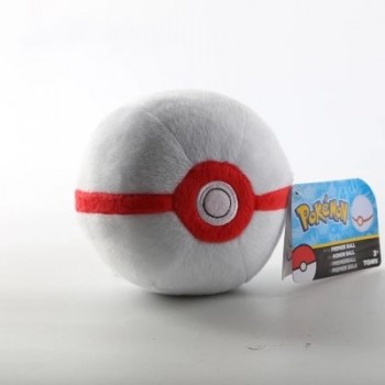 Anime Animals Ball Cute Pikachu Pokeballs Plush Plush Doll Keychain Bag Keys Pendant Stuffed Doll Toys Kids Birthday Gift