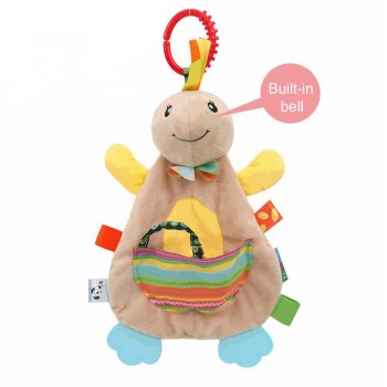 Fulljion Baby Rattles Mobiles Soft Baby Toys 0 12 Months Towel Bed Bell Cute Animal Christmas Crib Bebe Stroller Montessori Gift