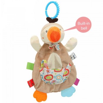 Fulljion Baby Rattles Mobiles Soft Baby Toys 0 12 Months Towel Bed Bell Cute Animal Christmas Crib Bebe Stroller Montessori Gift