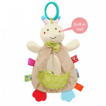 Fulljion Baby Rattles Mobiles Soft Baby Toys 0 12 Months Towel Bed Bell Cute Animal Christmas Crib Bebe Stroller Montessori Gift