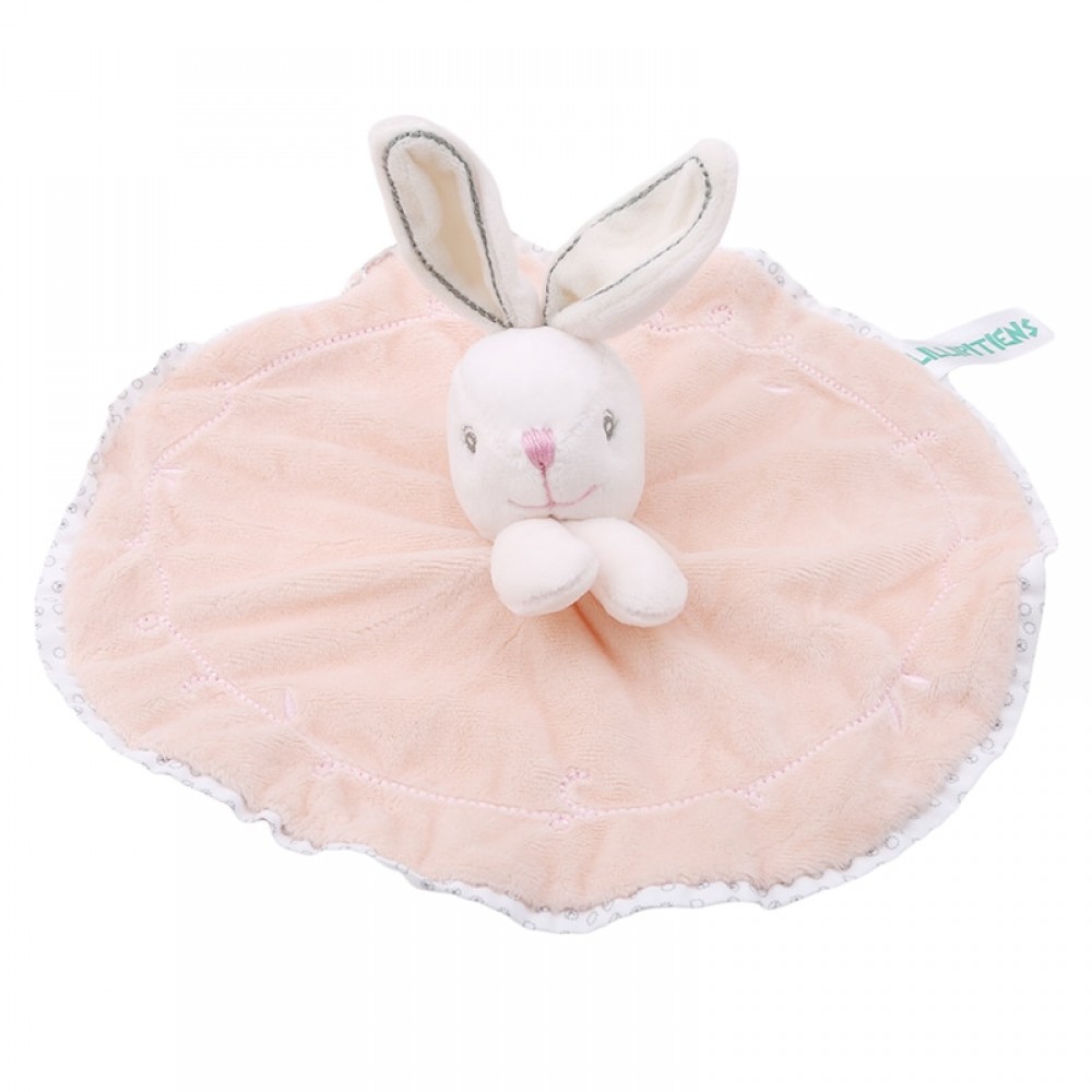 Cute Baby Rattle Bunny Soothing Towel Baby Plush Toys Infant Very Soft Security Blanket Sleep Friend Plush Rabbit Doll Toys