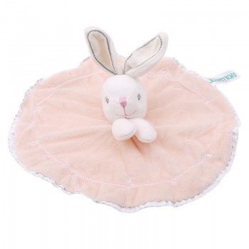 Cute Baby Rattle Bunny Soothing Towel Baby Plush Toys Infant Very Soft Security Blanket Sleep Friend Plush Rabbit Doll Toys
