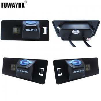 FUWAYDA SONY CCD Chip CAR REAR VIEW CAMERA Reverse With Guide Line CAMERA FOR  AUDI A1 A4 (B8) A5 S5 Q5 TT/ PASSAT R36 5D
