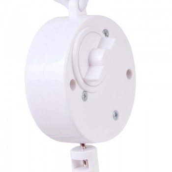 Baby Toys White Rattles Bracket Set Newbron Crib Mobile Bed Bell Toy Holder Arm Bracket Wind-up Music Box Baby Toys 0-12 Months