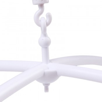 Baby Toys White Rattles Bracket Set Newbron Crib Mobile Bed Bell Toy Holder Arm Bracket Wind-up Music Box Baby Toys 0-12 Months