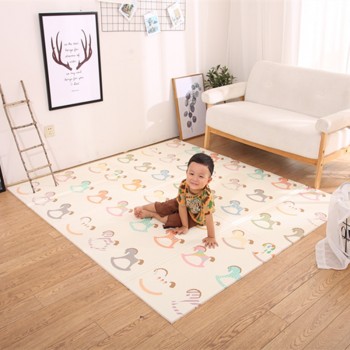 Infant Shining Foldable Baby Play Mat Folding Crawling Pad XPE Baby Room Carpet Children Floor Mat 200*150cm Playmat for Infants