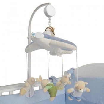 1 set ABS Plastic Baby Crib Holder (Without Hanging Doll) Baby DIY Crib Mobile Bed Bell Toy Holder 360 Degree Rotate Arm Bracket