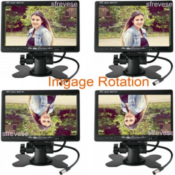 7 LCD Monitor + Waterproof 18 IR Night Vision Car Rear View Kit Reversing Parking Backup Camera 20m Cable for Bus Truck Motorho