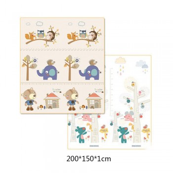 200*150*1CM Portable Foldable Baby Climbing Pad Baby Play Mat Foam Pad XPE Environmental Tasteless Parlor Game Blanket