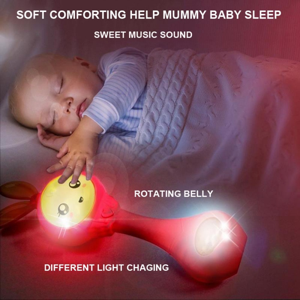 Lovely Baby Toys Hand Bells Baby Cute Music Rabbit Bell 0-12M Toddlers Cute Hand Rattles Ring Bell Early Educational Toys