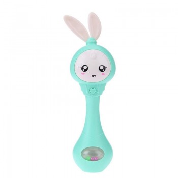 Lovely Baby Toys Hand Bells Baby Cute Music Rabbit Bell 0-12M Toddlers Cute Hand Rattles Ring Bell Early Educational Toys